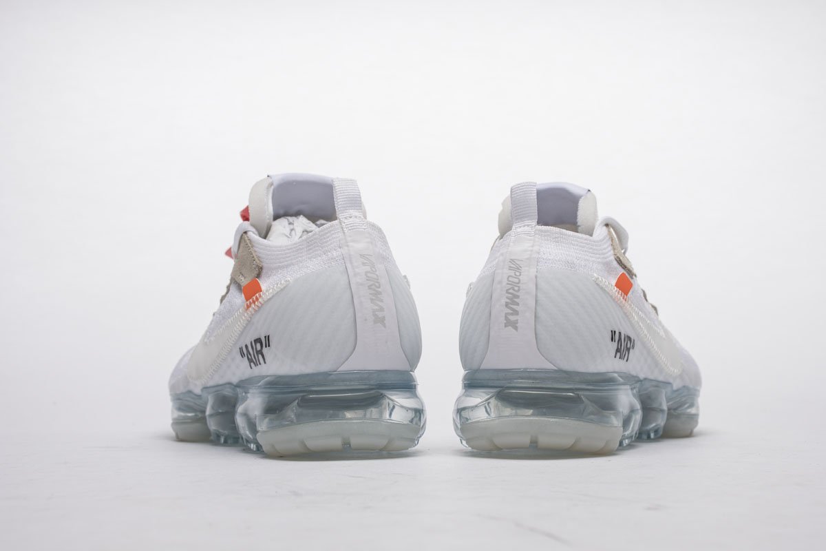 2018 1.0 AA3831-100 Off White x Nike Air VaporMax 2018 ‘All White’