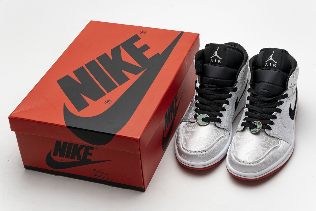 CU2804-100 Edison Chen x Air Jordan 1 Mid Fearless