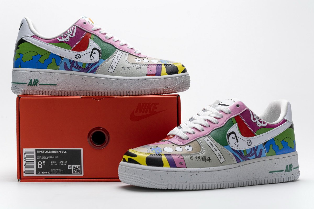 CZ3990-900 Ruohan Wang x Nike Air Force 1 Low（2020）