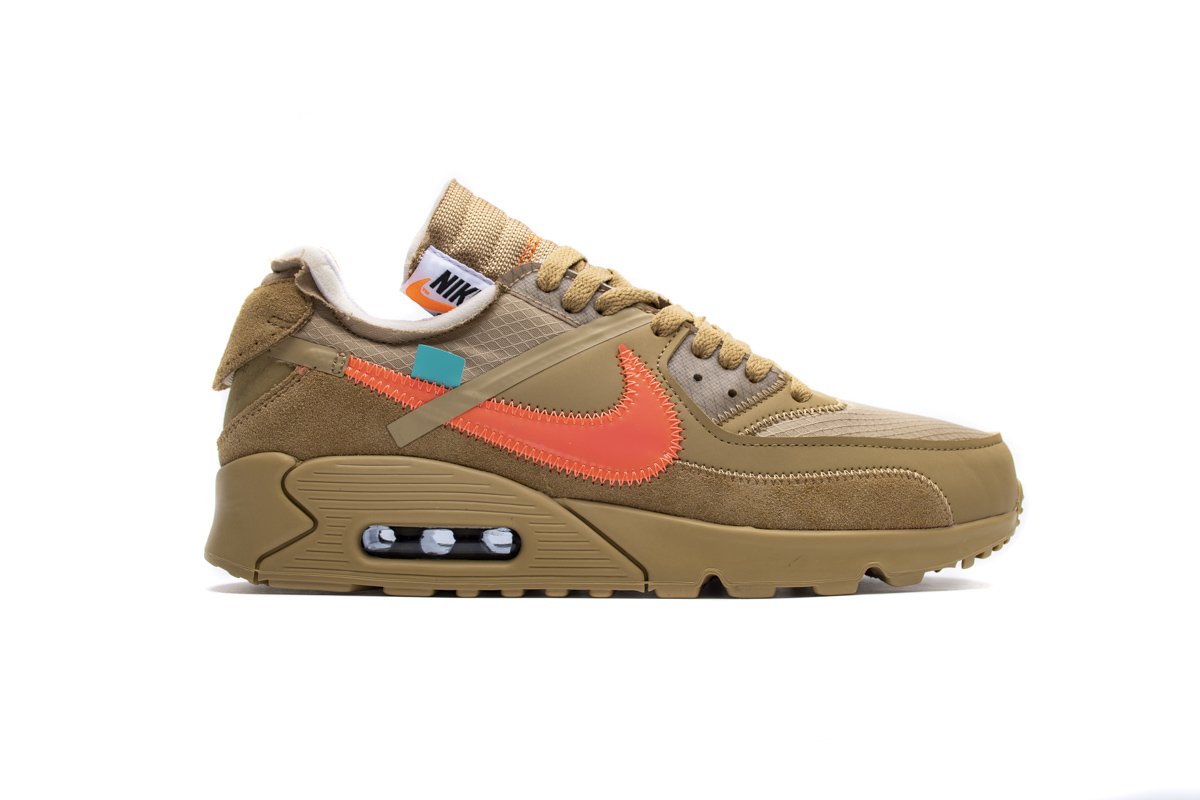 AA7293-200 Off-White x Nike Air Max 90 “Desert Ore”