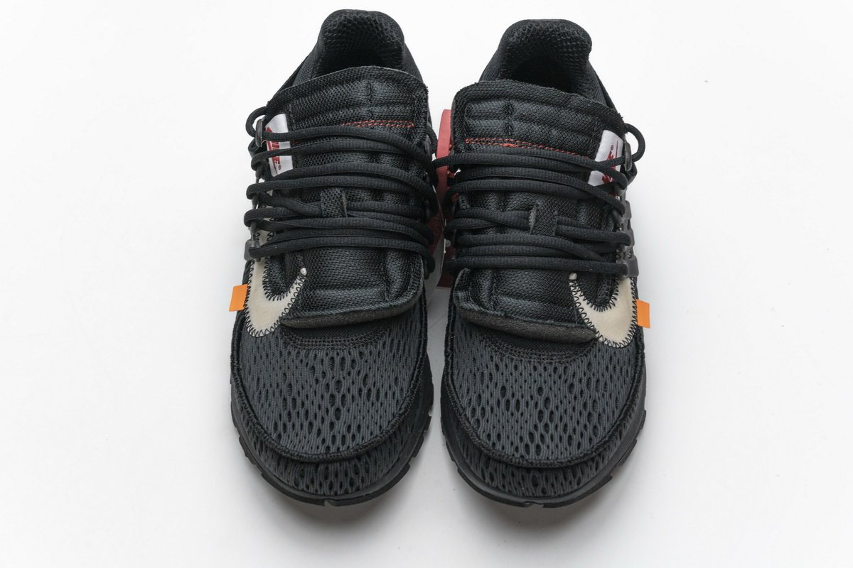 AA3830-002 OFF-WHITE x Nike Air Presto Black