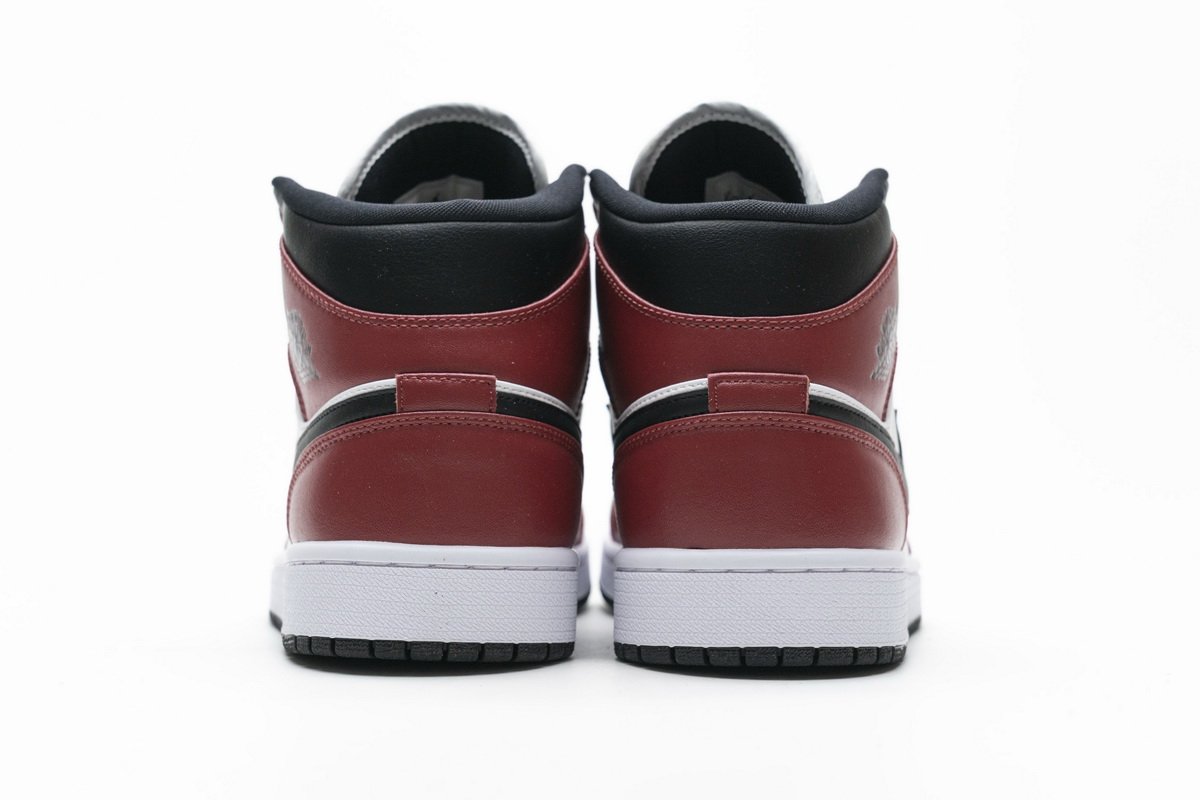 554725-069 Air Jordan 1 Mid Gym Red
