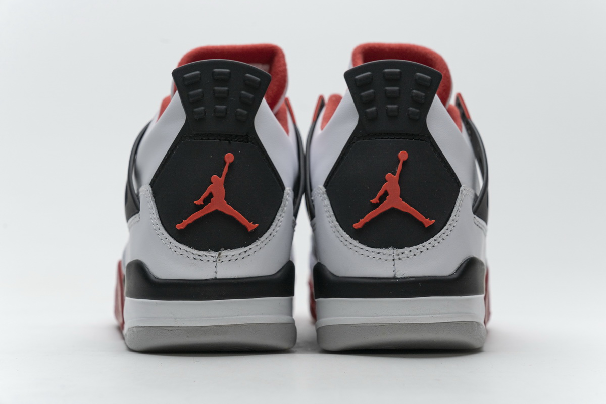 308497-110 Air Jordan 4 Retro Fire Red