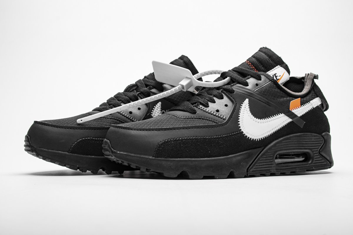 AA7293-001 Off-White x Nike Air Max 90 “All Black”