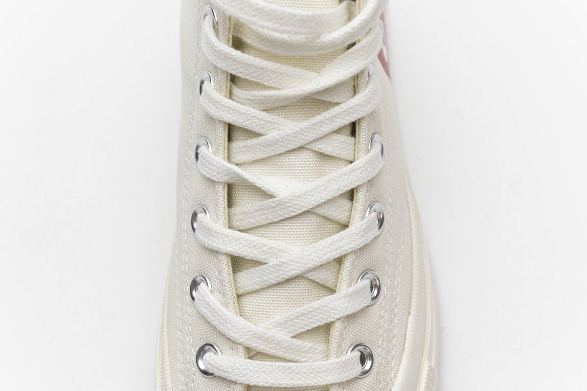 150205C CDG Play x Converse Chuck Taylor All Star 70 High Top