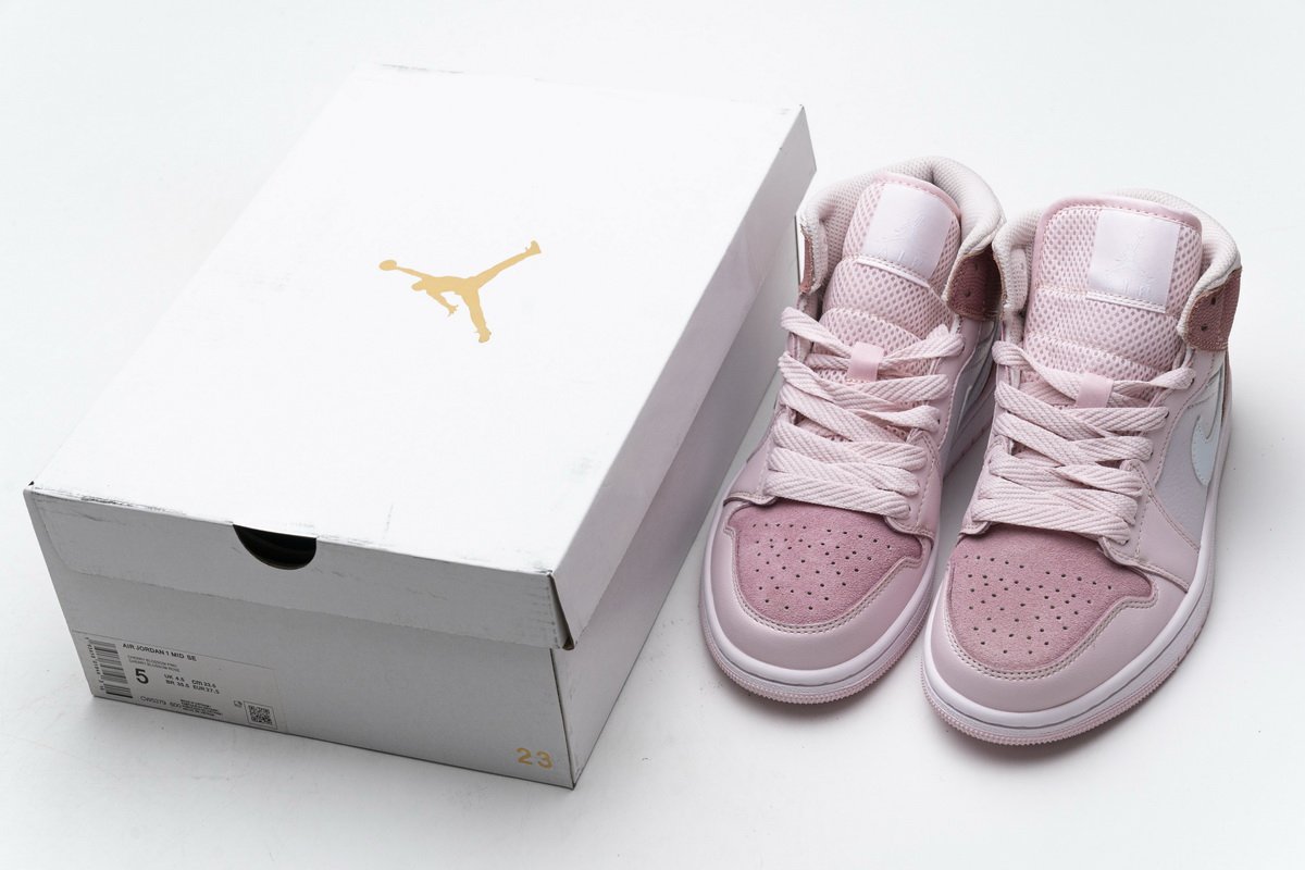 CW5379-600 Air Jordan 1 Mid Digital Pink