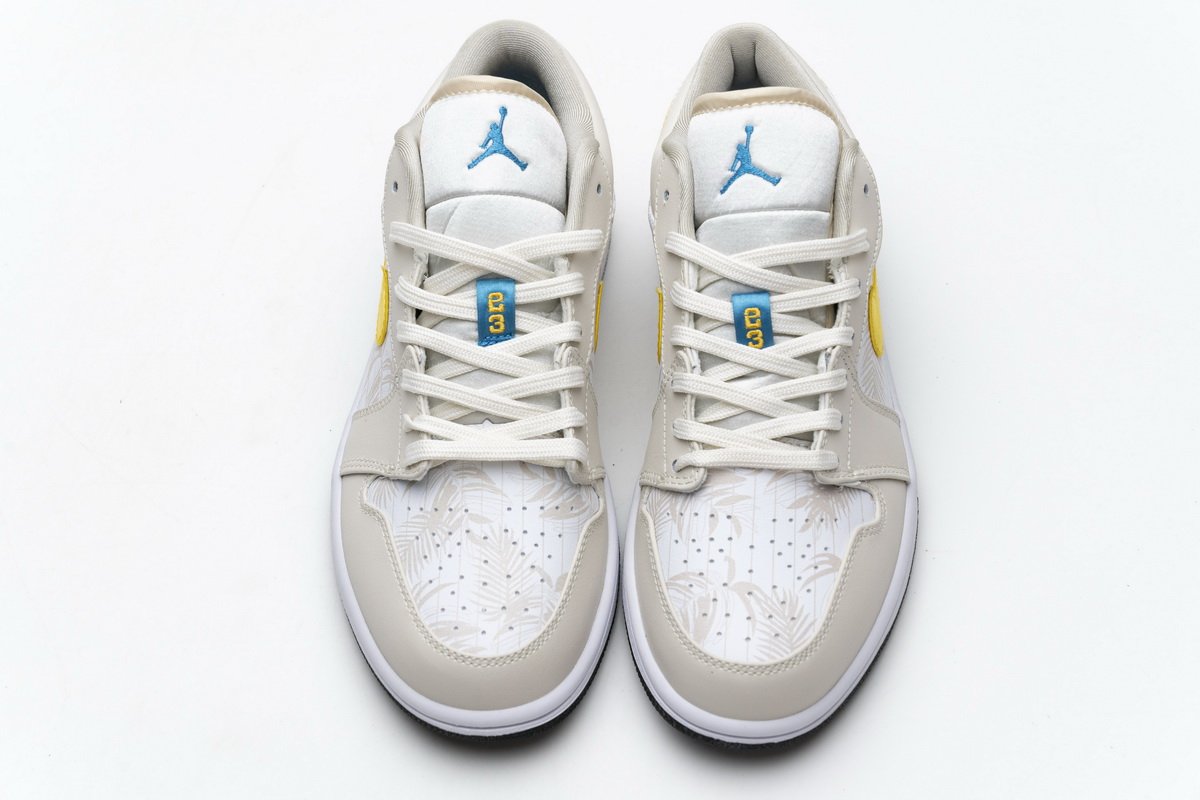 CK3022-107 Air Jordan 1 Low Palm Tree