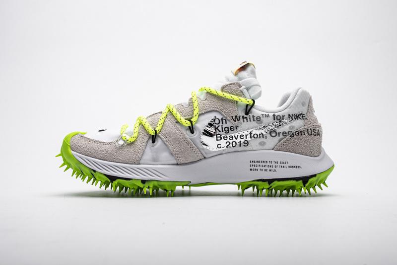 OFF WHITE X Nike Zoom Terra Kiger 5 White CD8179-100