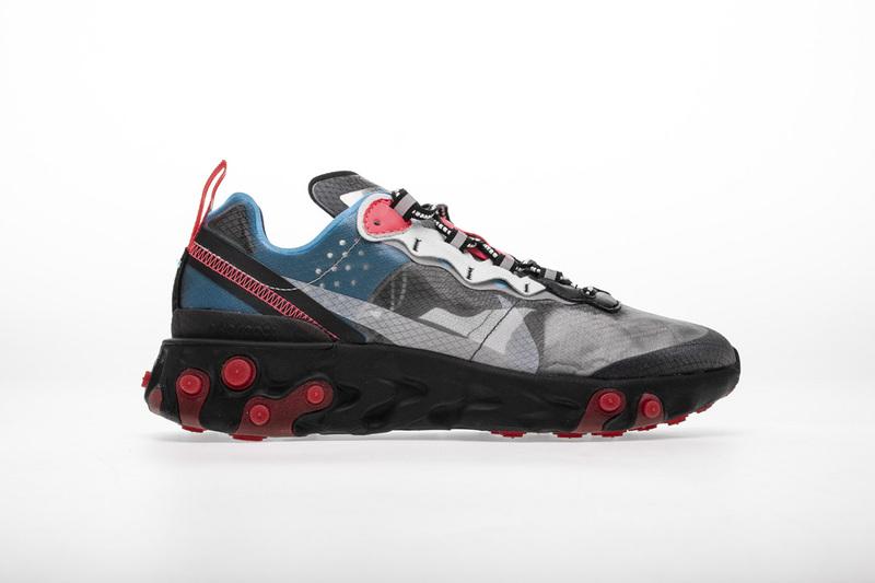 Nike React Element 87 “Blue Chill Solar Red”AQ1090-006