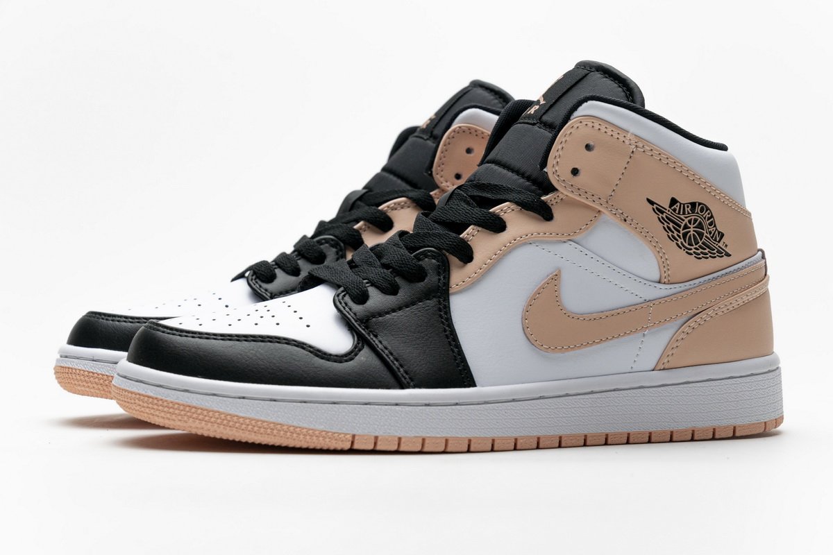 554725-133 Air Jordan 1 Mid Crimson Tint