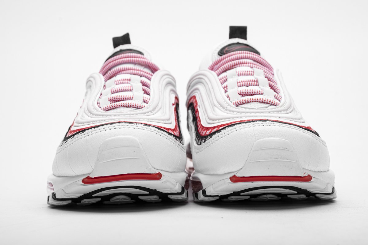 Nike Air Max 97 White University Red CK9397-100