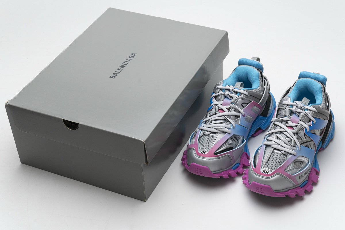 542436 w1gc1 4051 Ba*len*cia*ga tess s.blue pink silver