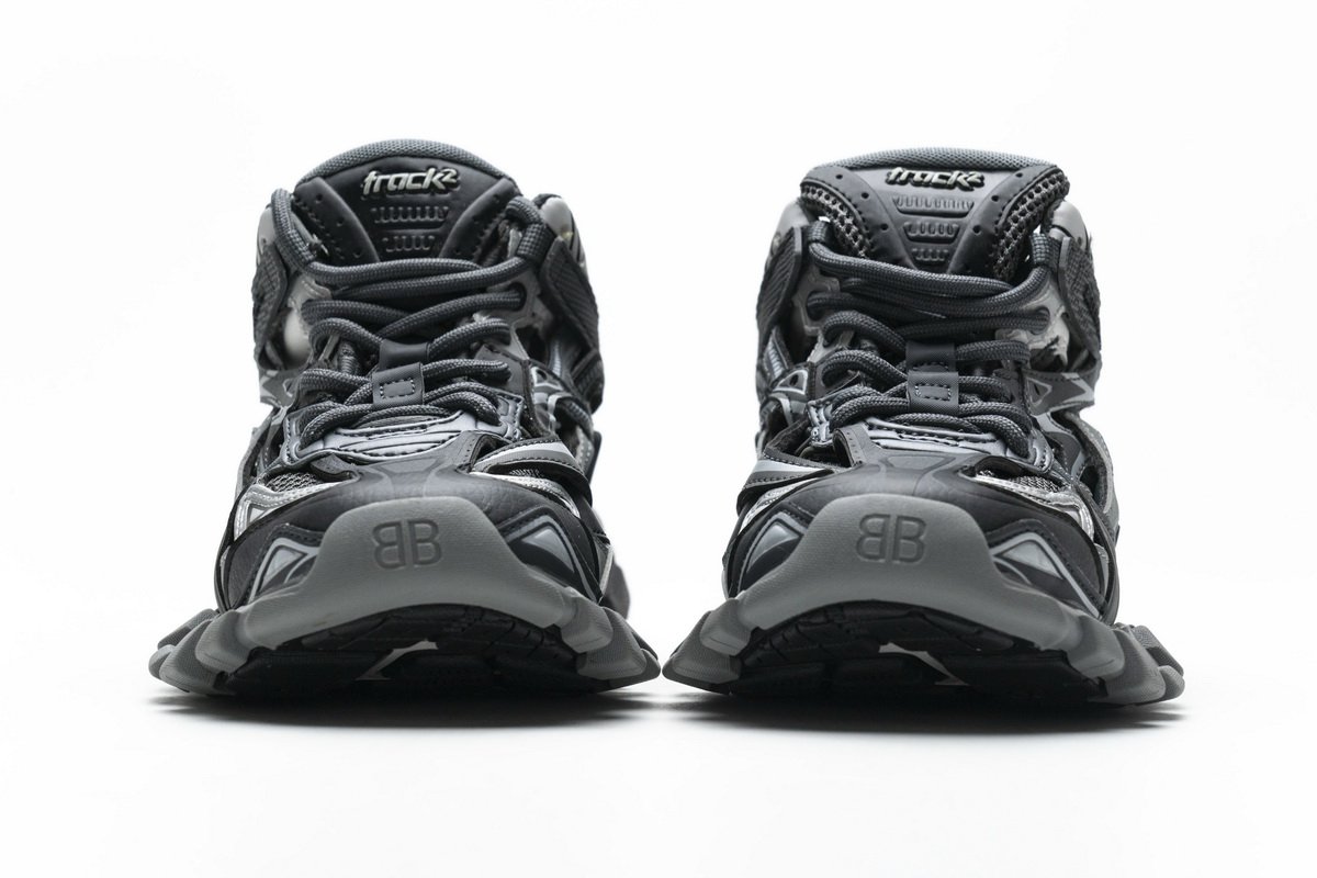 568615 W2GN3 1285 Blenciaga Track 2 Sneaker Charcoal