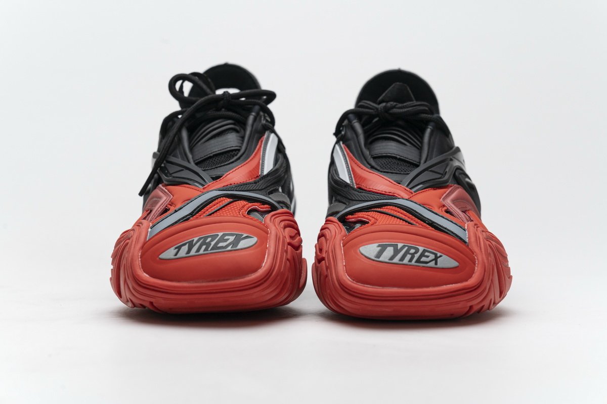 Ba*len*cia*ga tyrex 5.0 sneaker black red