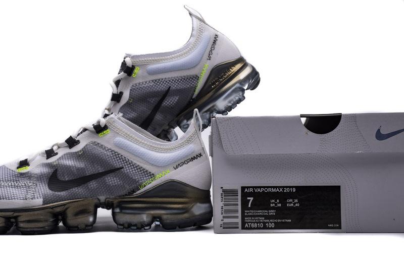 Nike Air VaporMax 2019 White Platinum Tint Lime Blast AT6810-100