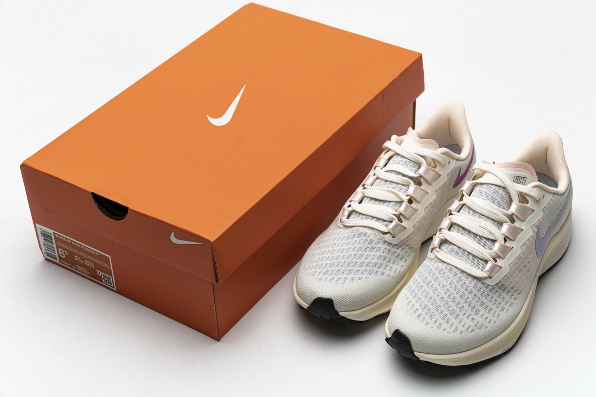 BQ9647-102 Nike Air Zoom Pegasus 37 Pale Ivory Pink