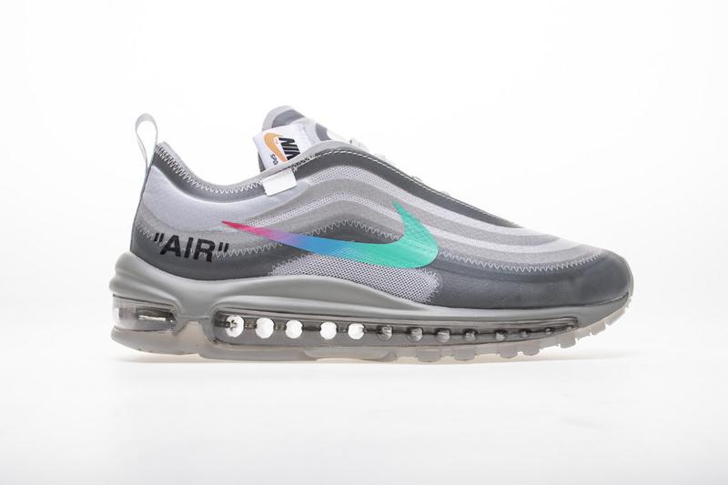 OFF WHITE X Nike Air Max 97 “Wolf Grey Menta” AJ4585-012
