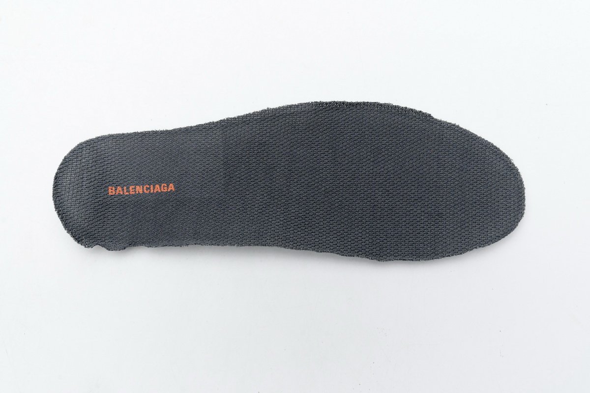 568614 W2GN8 2008 Blenciaga Track 2 Sneaker Black Orange