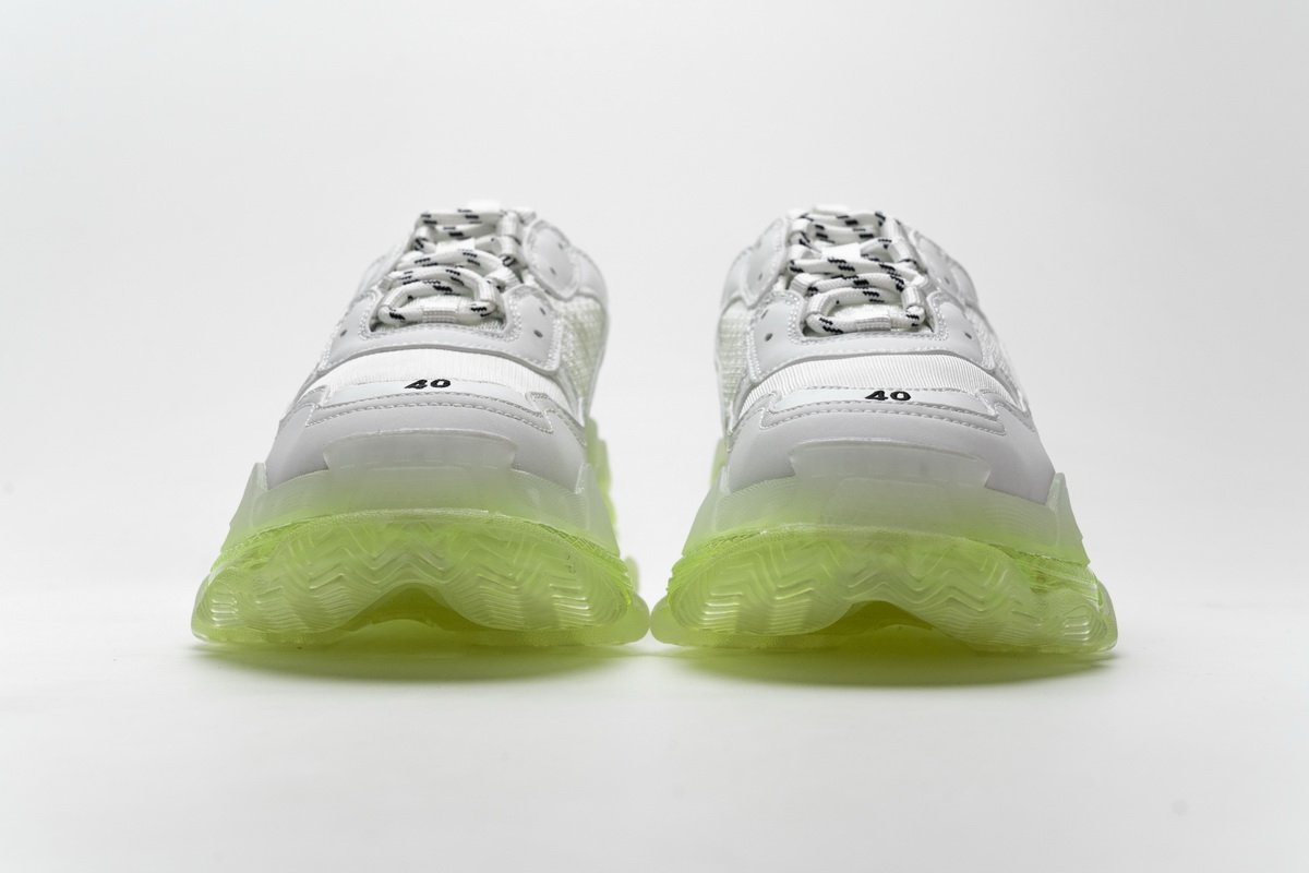 544351 w09e1 1331 Ba*len*cia*ga triple s white green