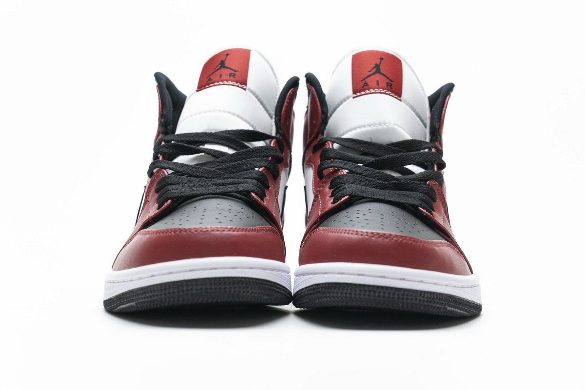 554725-069 Air Jordan 1 Mid Gym Red