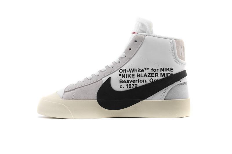 OFF WHITE X Nike Blazer Mid AA3832-100 Grim Reaper