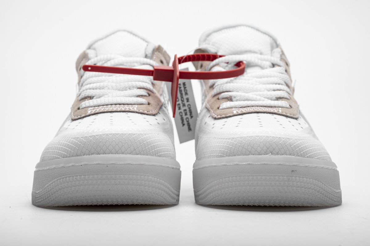 AO4606-100 OFF White X Air Force 1 Low White