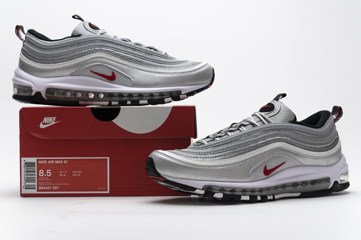 884421-001 Nike Air Max 97 OG Silver Bullet