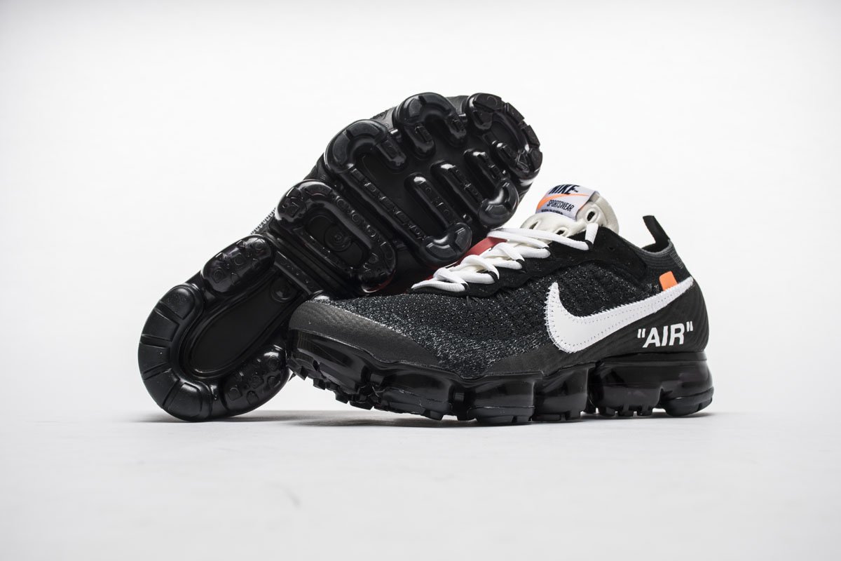 2018 1.0 AA3831-001 Off White x Nike Air VaporMax 2018 ‘All Black’