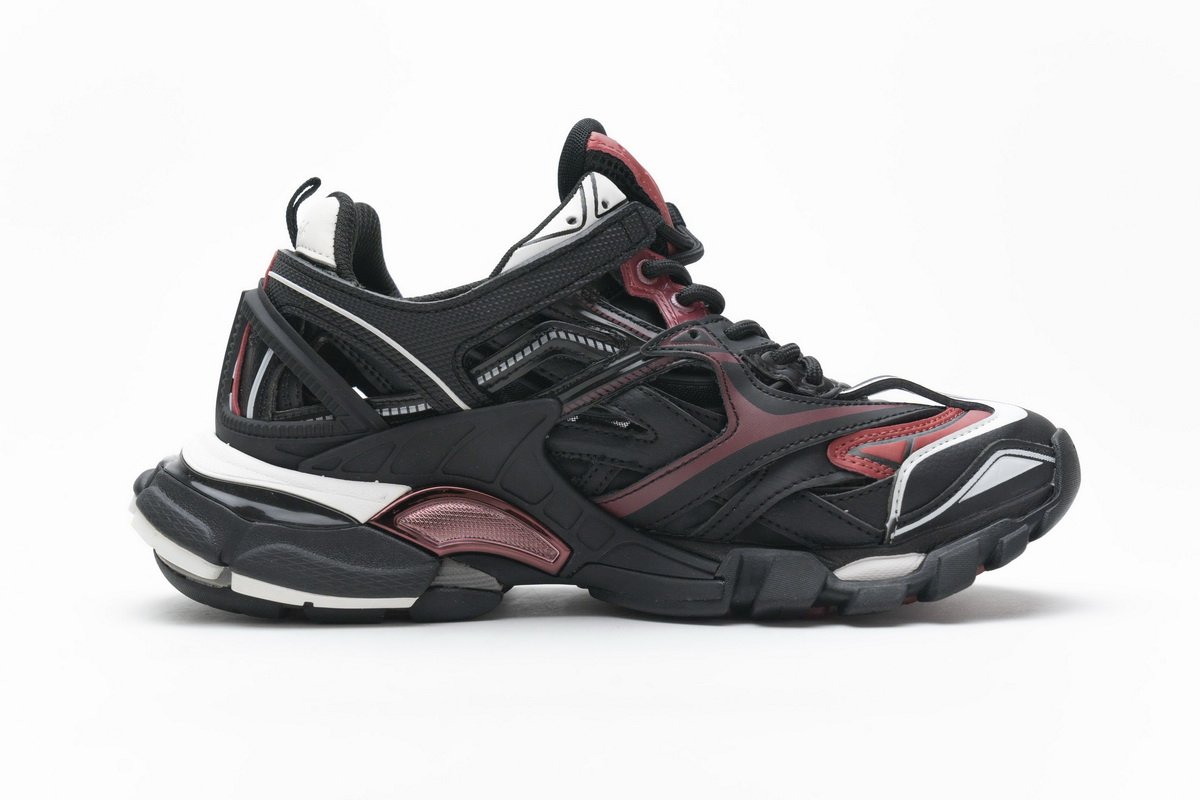 568615 W2GN3 6000 Blenciaga Track 2 Sneaker Burgundy