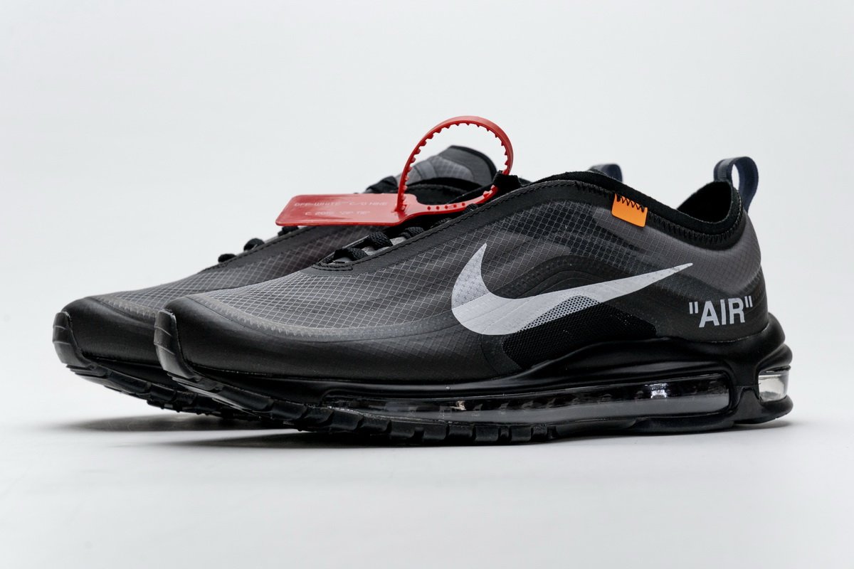 AJ4585-001 Off-White x Nike Air Max 97 All Black
