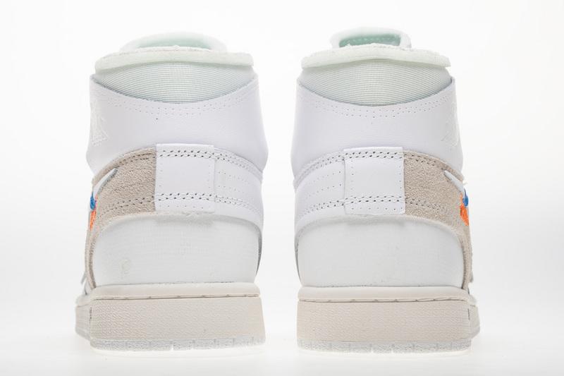 OFF WHITE X Air Jordan 1 AQ0818-100 White