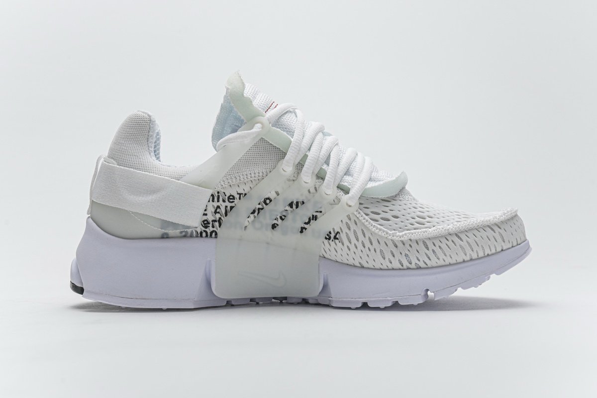 AA3830-100 OFF-WHITE x Nike Air Presto White