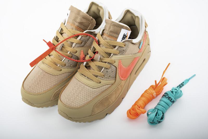 OFF-WHITE x Nike Air Max 90 “Desert Ore” Release Date AA7293-200