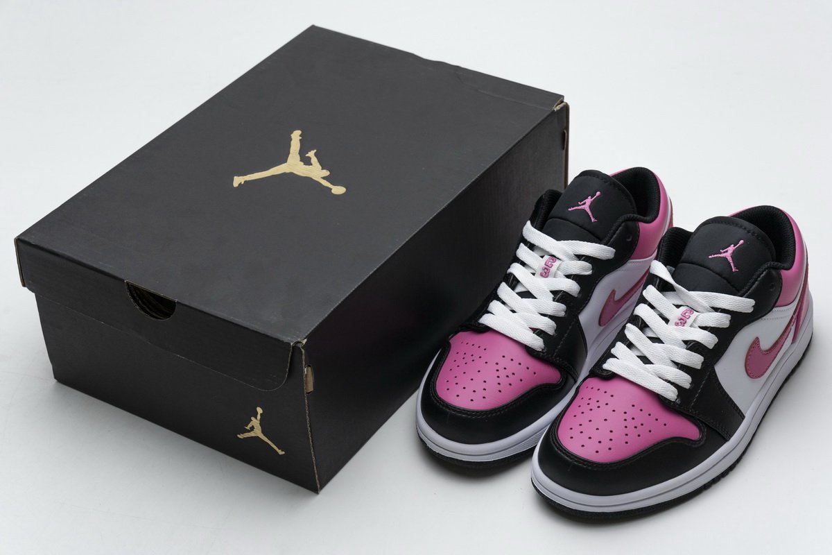 554723-106 Air Jordan 1 Low(GS) Pinksicle