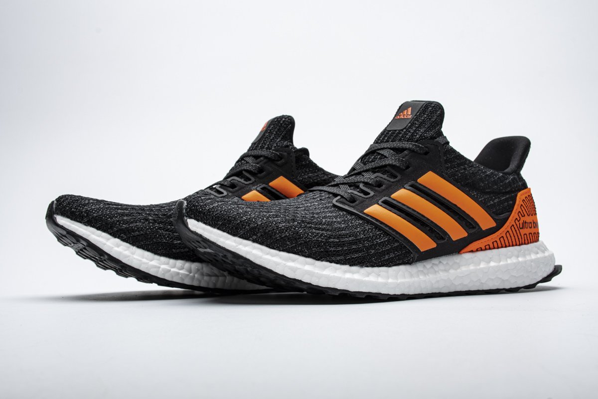 Ultra Boost 4.0 “Core Black/Solar Orange”EH1423
