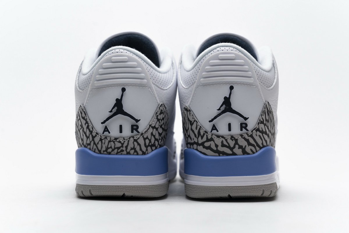 CT8532-104 Air Jordan 3 ‘UNC’