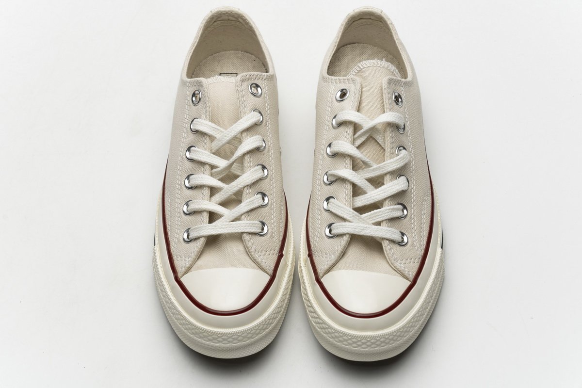 162062C Converse Chuck 70 OX Parchment Garnet Egret