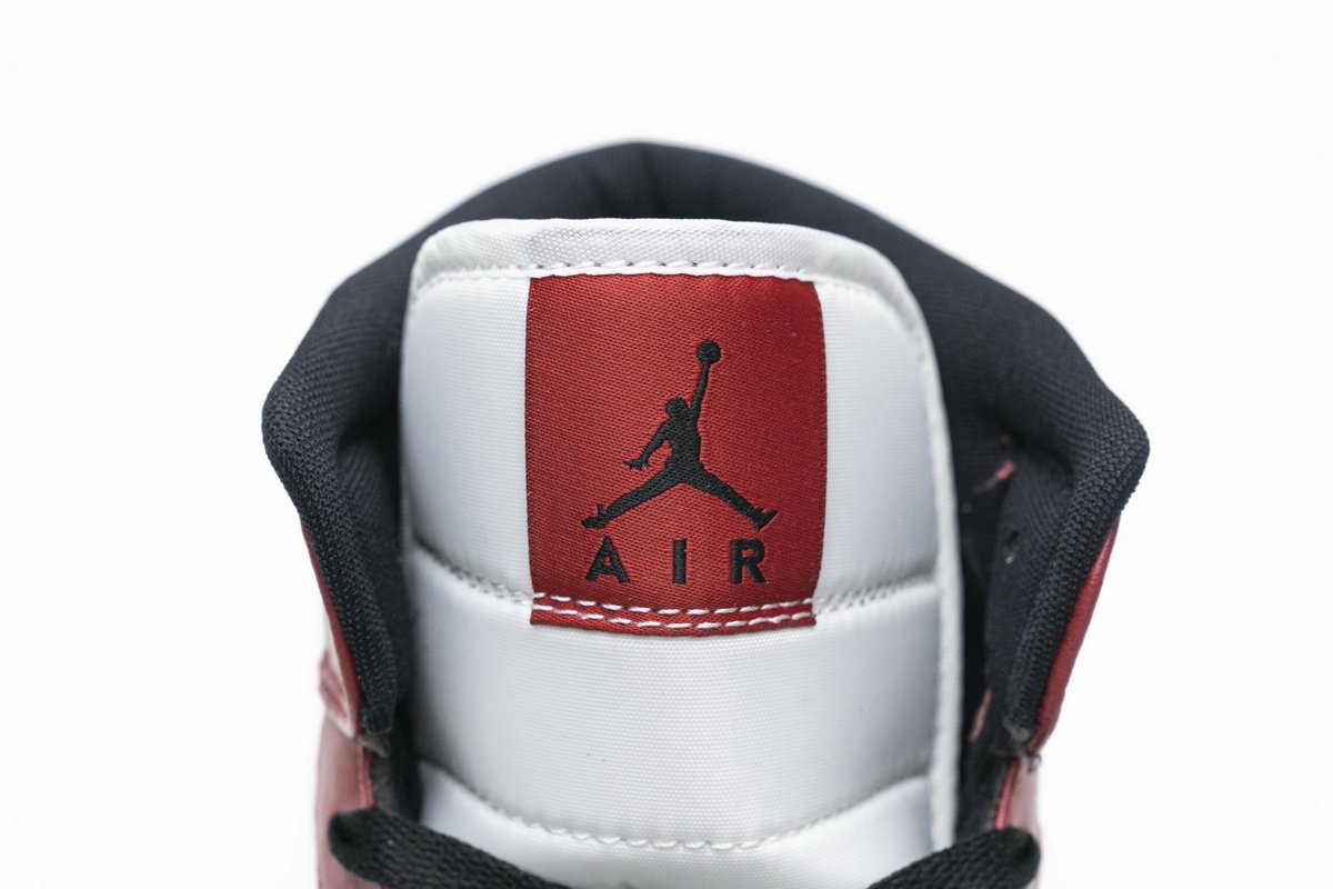 554725-069 Air Jordan 1 Mid Gym Red