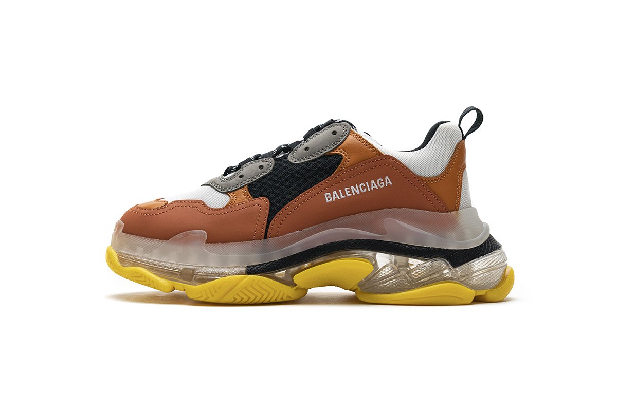 541624 w09e1 1766 Ba*len*cia*ga triple s black orange