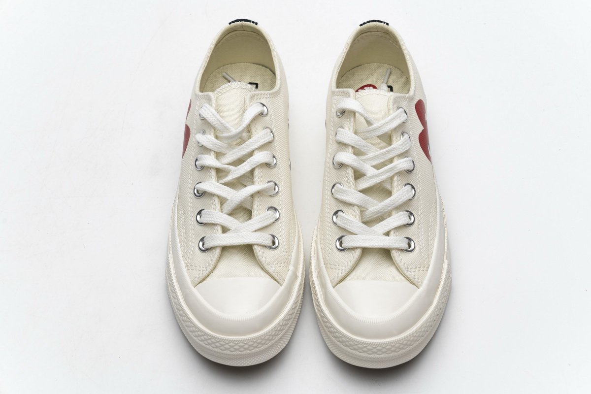 150207C CDG Play x Converse Chuck Taylor All Star 70 OX