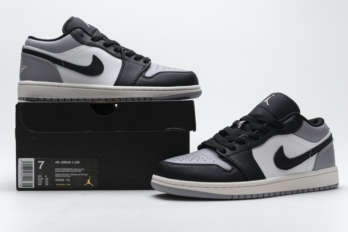 553558-110 Air Jordan 1 Low Shadow