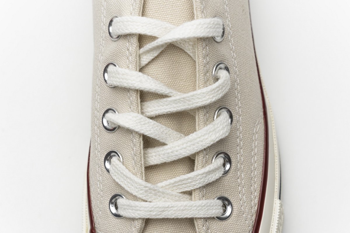 162062C Converse Chuck 70 OX Parchment Garnet Egret