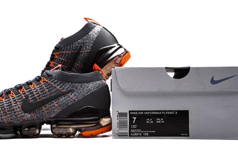 Nike Air VaporMax Flyknit 3.0 2019 “GreyOrange”AJ6910-105