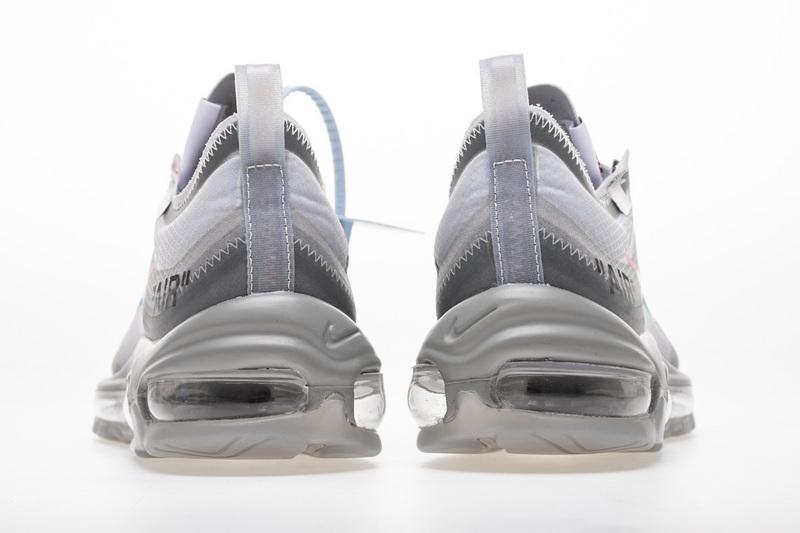 OFF WHITE X Nike Air Max 97 “Wolf Grey Menta” AJ4585-012