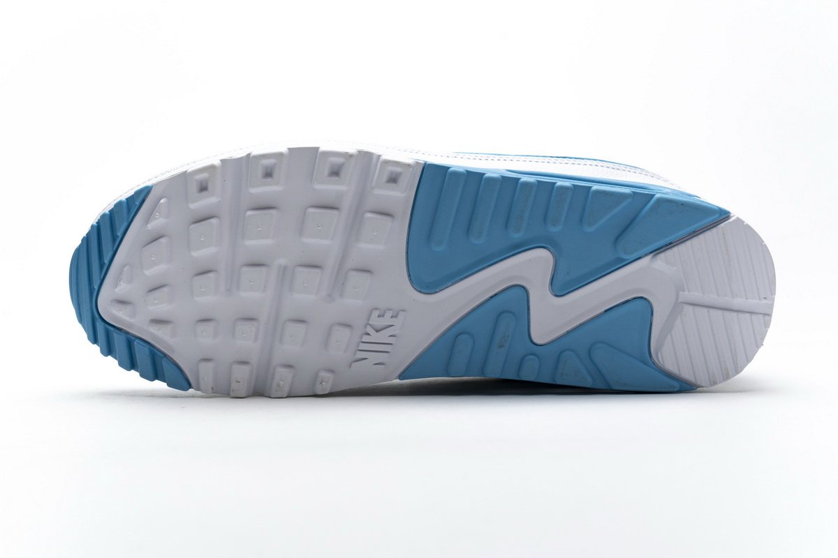CJ7197-102 Undefeated x Nike Air Max 90 White Blue