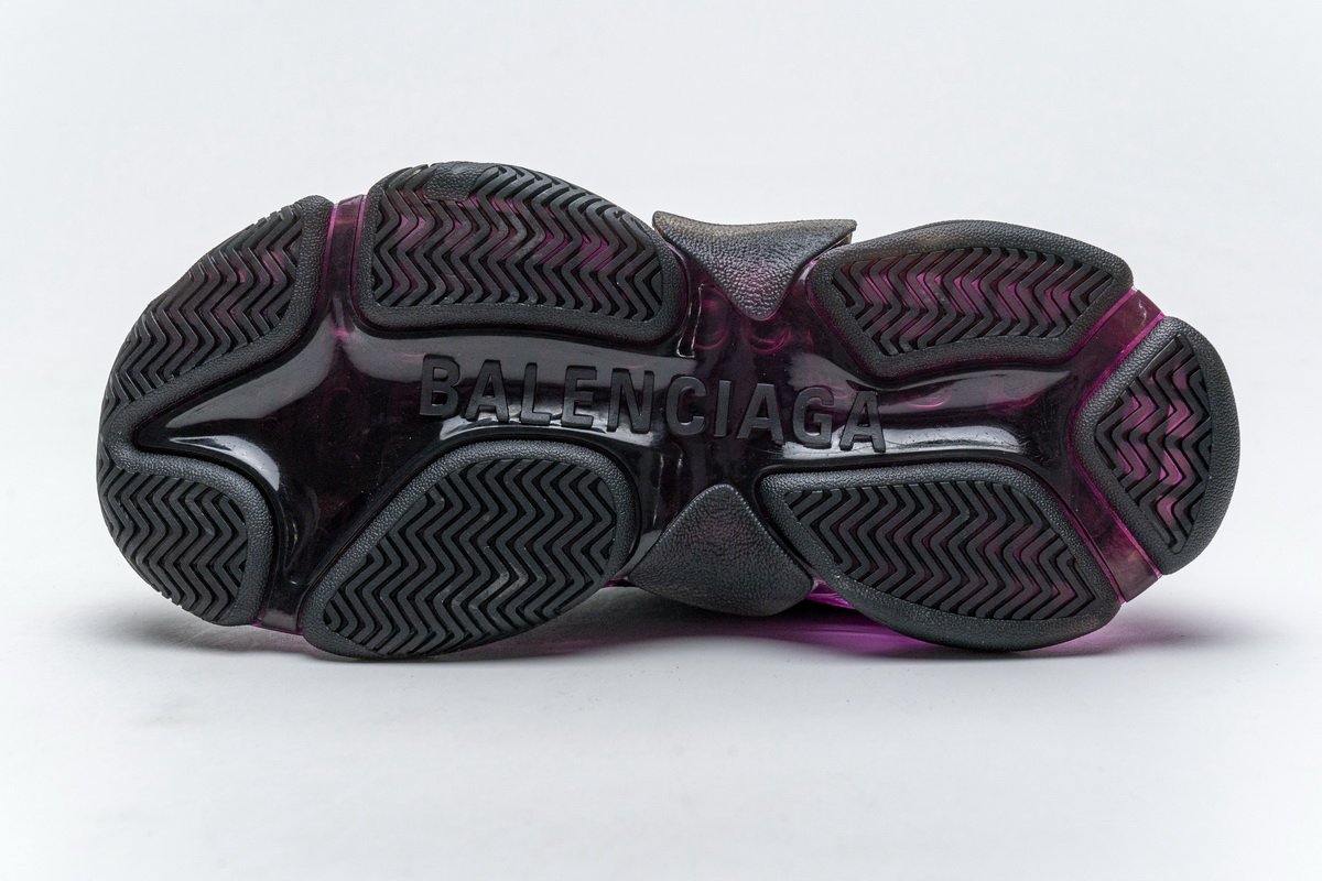 544351 w09o1 0829 Ba*len*cia*ga triple s black plum red