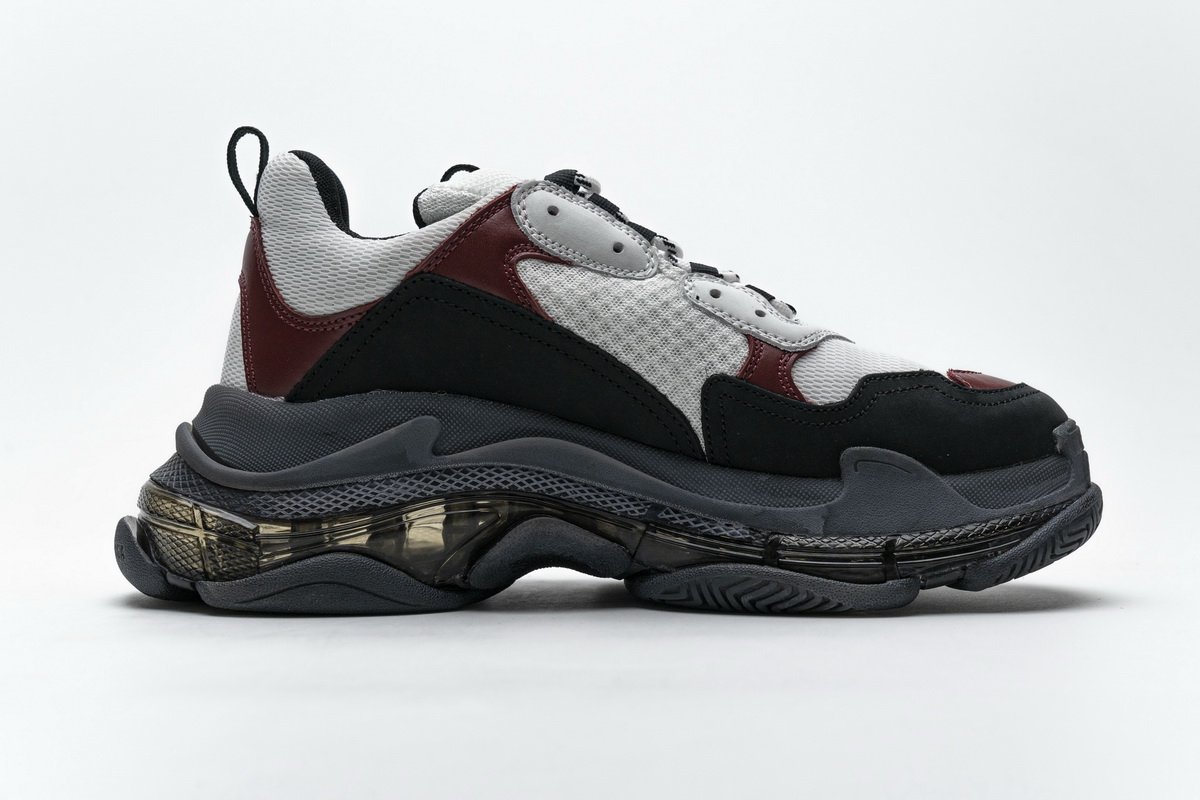 541624 w09o1 2268 Ba*len*cia*ga triple s black brown red