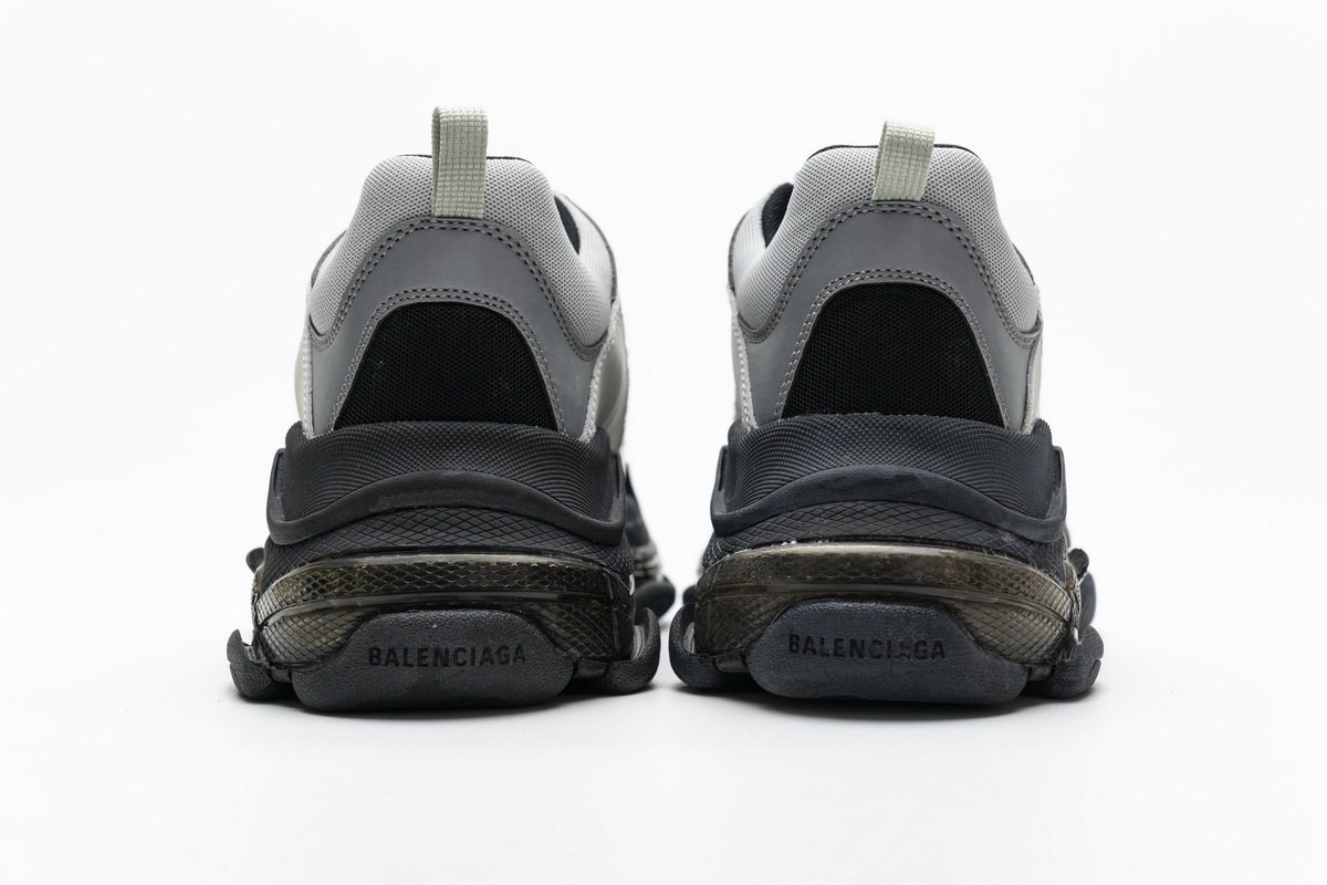 541624 w09e1 7320 Ba*len*cia*ga triple s black silver2