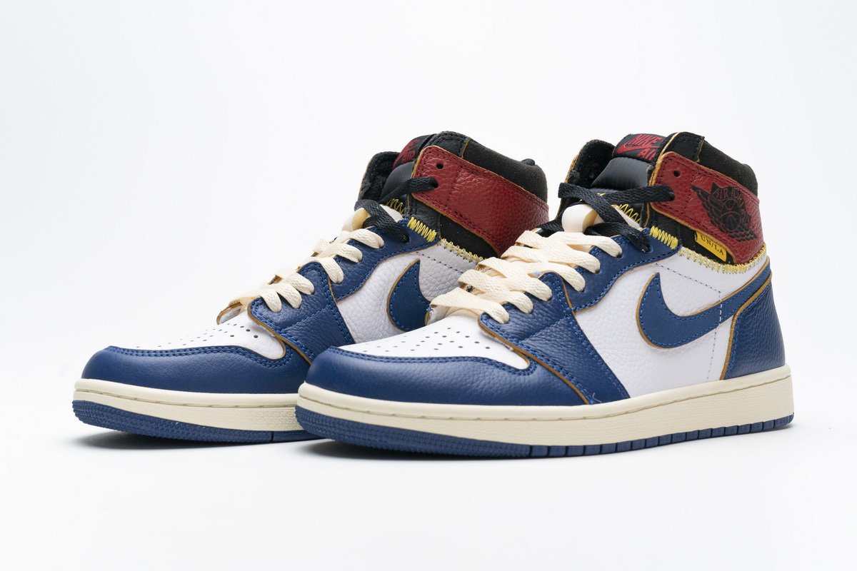 BV1300-146 Air Jordan 1 Retro High Union Los Angeles Blue Toe