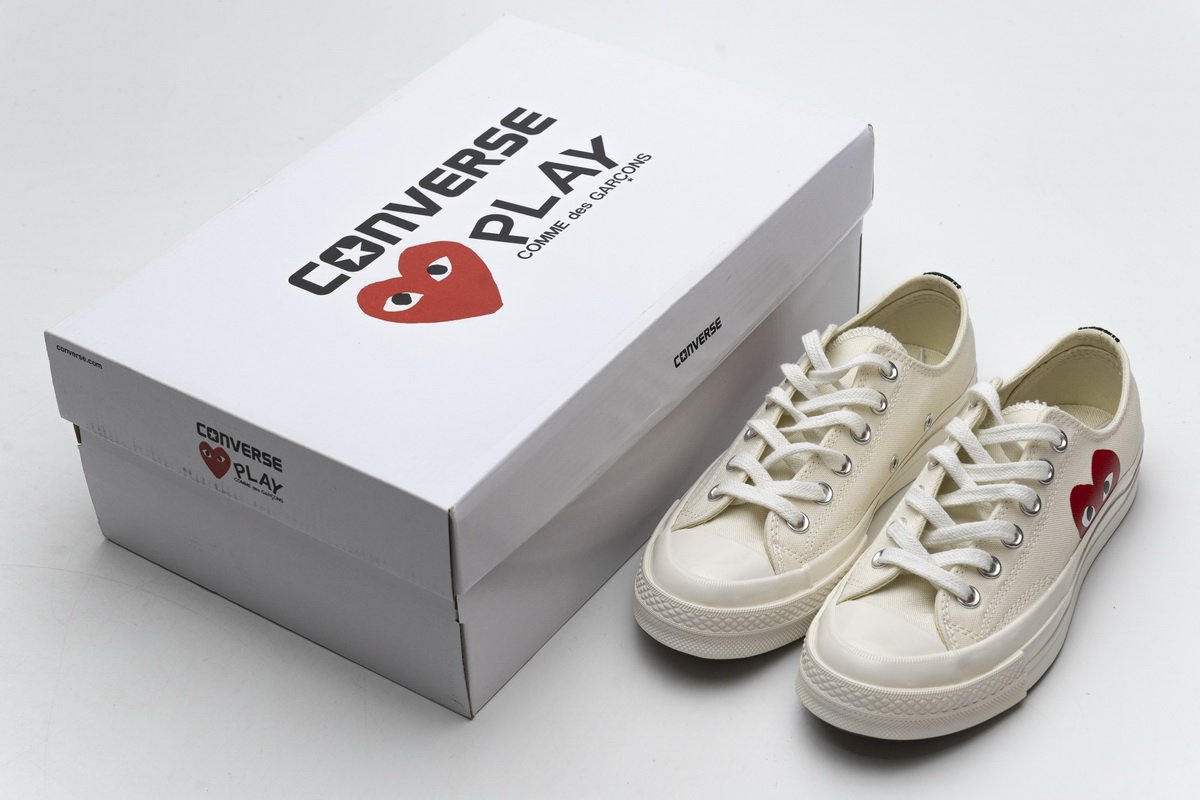 150207C CDG Play x Converse Chuck Taylor All Star 70 OX